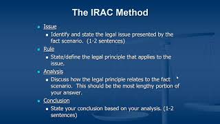 IRAC Explained