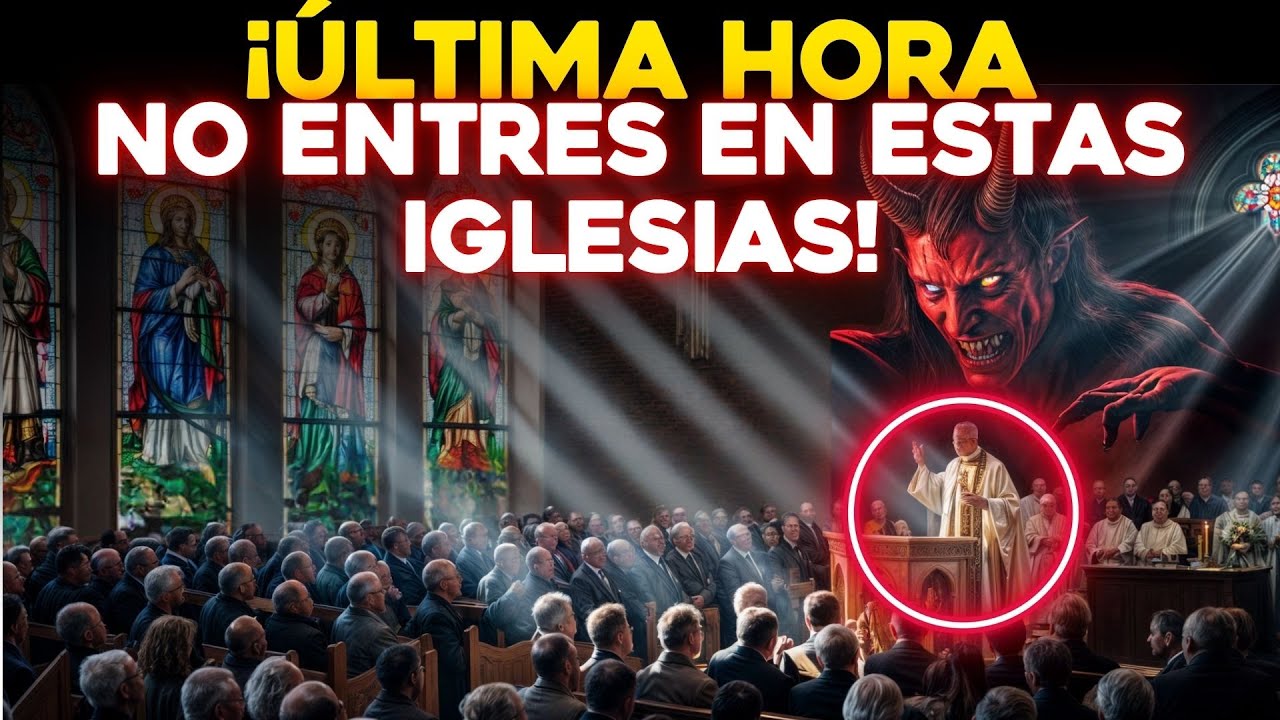 ¡A PARTIR DE HOY, NO DEBES ENTRAR EN ESTAS IGLESIAS!