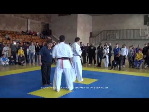 Ukrainian Kyokushin Karate Cup, Ismailov Eldar (aka) - Aleksand Eremenko