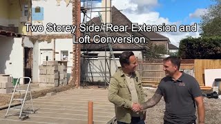 Two Storey Side/Rear Extension and Loft Conversion