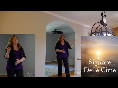 Italian Song SIGNORE DELLE CIME Spontaneously Performed In Gratitude For The End Of A Hard Year.