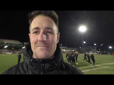 Jimmy Coenraets voor FWS Woluwe - OHL Women op 27.01.2023