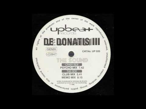 De Donatis III ‎- The Sound (Psycho Mix)