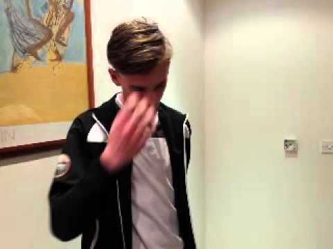 Robbie Cundy after Gloucester 3 Curzon Ashton 1