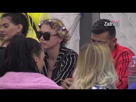 Zadruga 4 - Ermina nagradila Boru, pa nagrdila Milicu i Draganu - 19.04.2021.