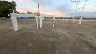 Great sunset colors during this great practice fpv run at Apollo 11 FPV Field