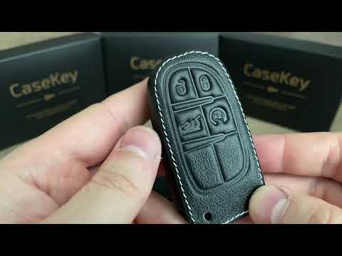 Кожаный чехол для ключа Dodge - фото 1 - id-p1420010425