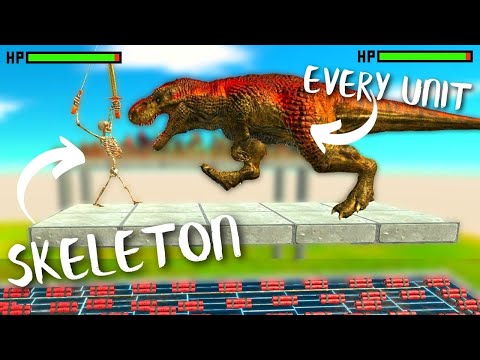Skeleton BOSS vs Every Unit on Dynamite Arena Tournament - Animal Revolt Battle Simulator | ARBS