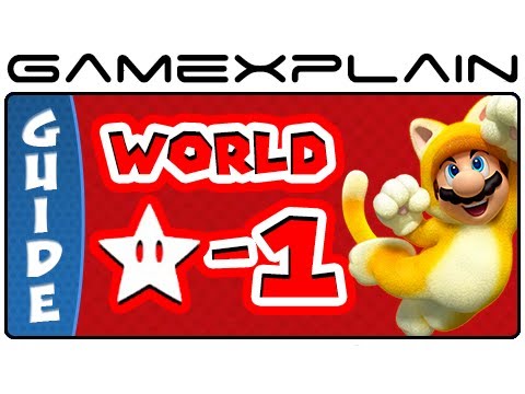 Super Mario 3D World - World Star-1 Green Stars & Stamp Locations Guide & Walkthrough