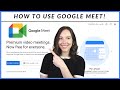 Google Meet For Beginners! | How To Use Google Meet in 2021