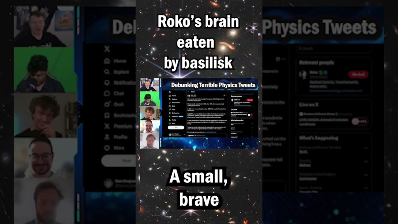 Roko's Basilisk Ate His Brain: Debunking Terrible Physics Tweets Preview