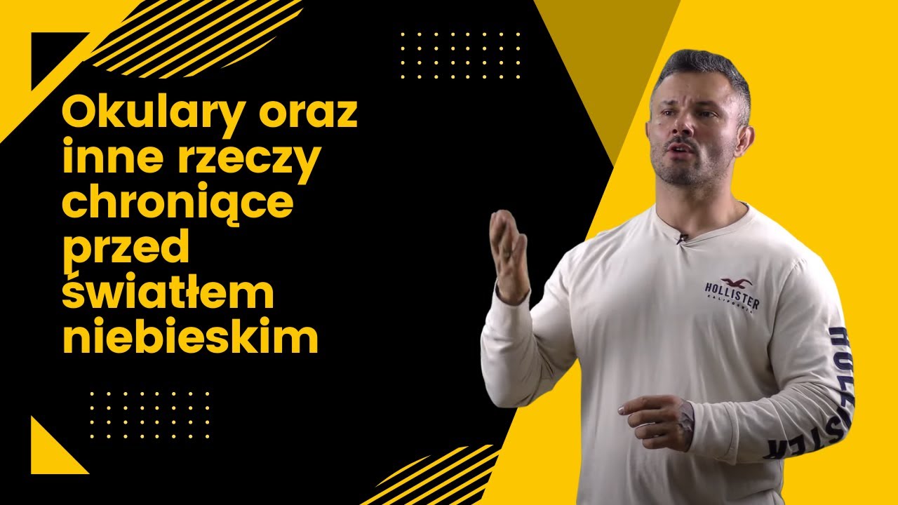 Okulary oraz inne rzeczy chroniące przed światłem niebieskim