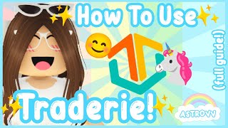 How To Use TRADERIE For Adopt Me! [Full Guide] (Roblox) | AstroVV
