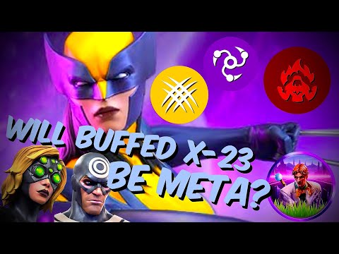 How Will Buffed WOLVERINE (X-23) Affect MCoC? - X-23's Meta Breakdown