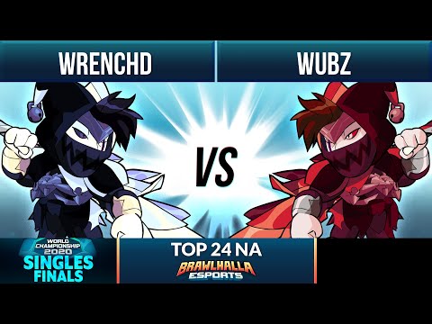 Wrenchd vs Wubz - Top 24 - Brawlhalla World Championship 2020 - 1v1 NA