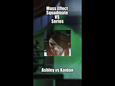 Mass Effect Squadmates VS: Ashley Williams vs Kaidan Alenko