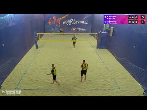 15:45 A.Matvieiev / V.Antoniuk - M.Stepanov / V.Tyshchenko |Winners Beach Volleyball