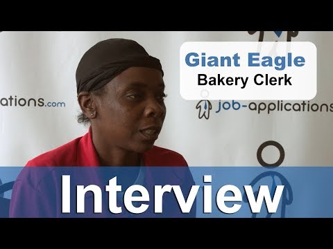 Giant Eagle Interview Bakery Clerk