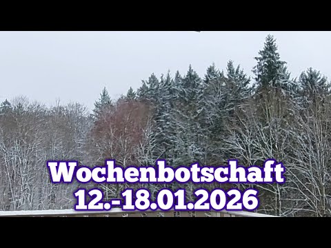 Sturm der Gefühle? Im 👁 des Sturms🌪 herrscht Ruhe 💗 - Wochenbotschaft 12.-18.01.2026
