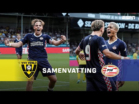 🧤 Niek Schiks de ABSOLUTE UITBLINKER in Venlo 😮‍💨 | Samenvatting VVV-Venlo - Jong PSV
