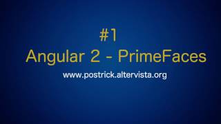 Angular 2 Tutorial for Beginners: learn Angular 2 with PrimeFaces