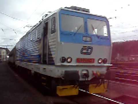 Lokomotiva 163.257 v barvách ČD