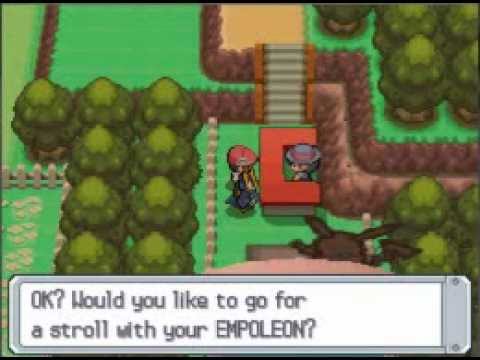 Pokemon Platinum-Amity square trick