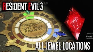 ALL Jewel Locations - Resident Evil 3 Remake