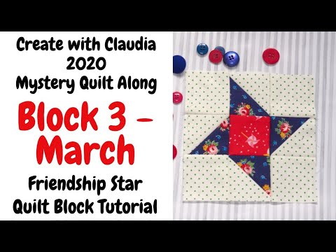 How to Make a 6 1/2" Friendship Star Quilt Block