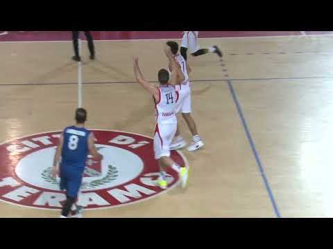 Basket/B 7° giornata | Teramo a Spicchi - Salerno (76-67) highlights