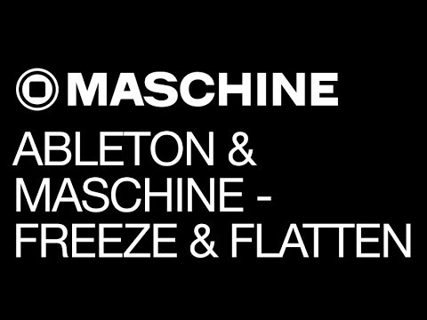 Maschine 2.0 - More Workflows for Maschine and Ableton: Freeze and Flatten - How To Tutorial