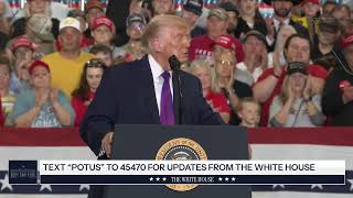  Trump Pidato di Kentucky, Soroti Ekonomi, Pajak, hingga Operasi Militer AS