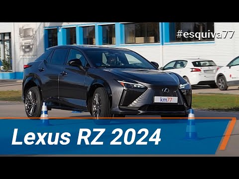 Lexus RZ 450e 2024 – Maniobra de esquiva (moose test) y eslalon | km77.com