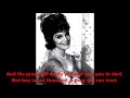 Connie Francis - On Top Of Old Smokey (with lyrics) - lee chin siong Connie Francis - On Top Of Old Smokey (with lyrics)