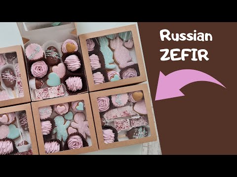 How to make Homemade Marshmallow - Russian Zephir ❤ Making zefir by hand - cooking with Sofi Galich