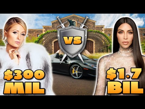 Paris Hilton VS Kim Kardashian- Net Worth Wars 2023
