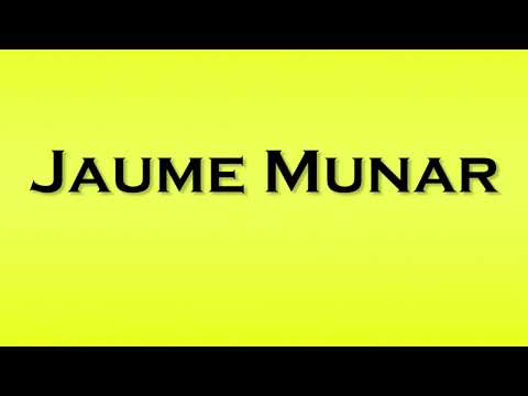 Pronunciation of Jaume Munar