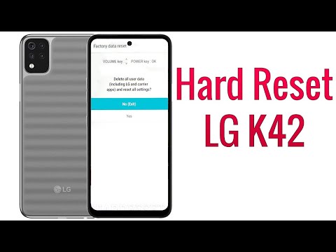 Cómo hacer el Factory Reset LG K52