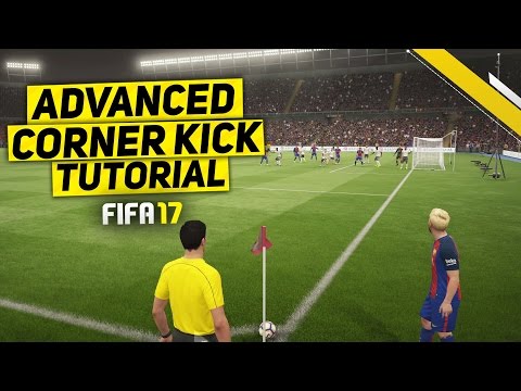 FIFA 17 NO TOUCH CORNER KICK TUTORIAL - UNSTOPPABLE TECHNIQUE TO SCORE GOALS FROM CORNER KICKS !
