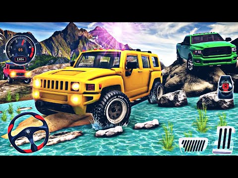 Offroad Jeep Driving Simulator 3D || Real 4x4 Hummer Luxury SUV Driver || Unique Games