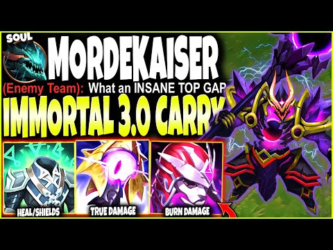 An Entire Enemy Team felt what IMMORTAL MORDEKAISER 3.0 CARRY LOOKS LIKE 🔥