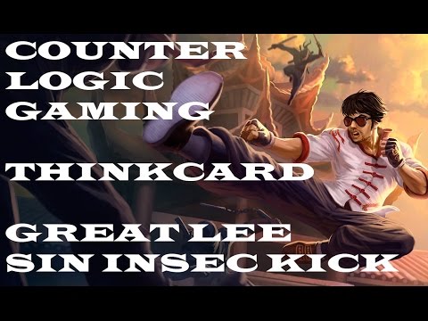 CLG Thinkcard Amazing Leesin Insec Kick - CLG vs COL - NA LCS Summer Split 2014