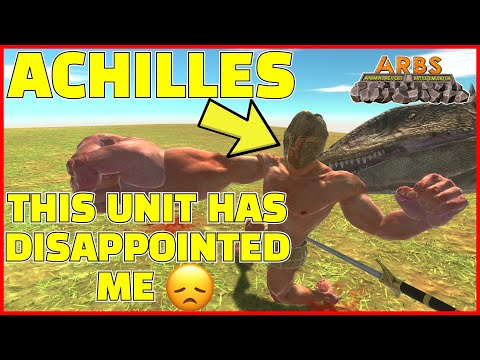 Achilles loses battles he shouldn't be losing 😞👎 | Animal Revolt | ARBS