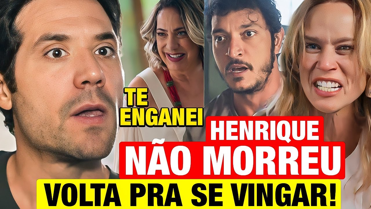 MANIA DE VOCÊ: Henrique VOLTA VIVO, revela SEGREDO CHOCANTE e se vinga de Isis! Resumo capítulo hoje