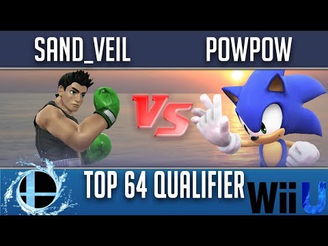 Smash'N'Splash 4 — Smash WiiU Top 64 Losers Qualifier: Sand_Veil vs. InC | PowPow