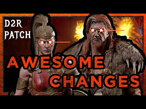 CLASS CHANGES - highlights - Patch 2.4 Diablo 2 Resurrected