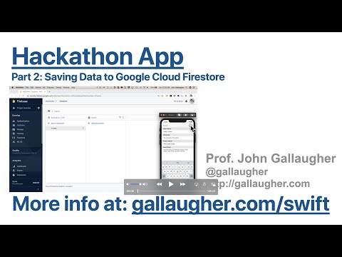 Hackathon Part 2: Saving Team Data to Cloud Firestore