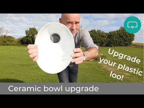 Ceramic bowl upgrade for Thetford Toilet - The TWUSCH