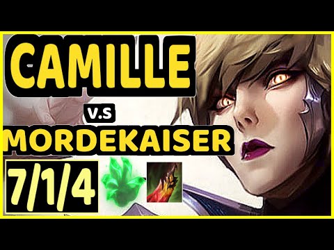 ALOIS (CAMILLE) vs MORDEKAISER - 7/1/4 KDA TOP CHALLENGER GAMEPLAY - EUW