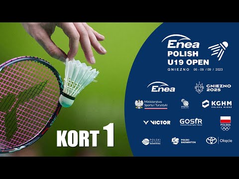 ENEA Polish Open U19 - 07.09.2023r. - kort 1